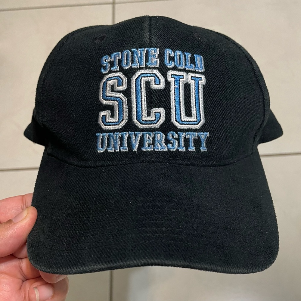 VINTAGE Stone Cold University 1998 WWF Snapback Hat 90s
